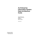 An Enterprise Information System Data Architecture Guide
