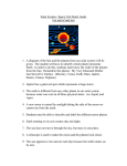 Solar System / Space Unit Study Guide