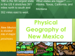 NM Physical Geography Unit 1.1