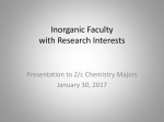Inorganic Chemistry Presentation