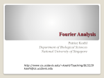 Fourier Analysis