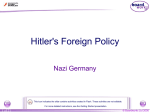 12. Nazi Germany - Hitler`s Foreign Policy