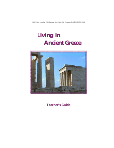 Living in Ancient Greece