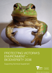 PROTECTING VICTORIA`S ENVIRONMENT – BIODIVERSITY 2036