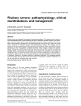 Pituitary tumors: pathophysiology, clinical manifestations and