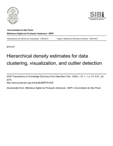 Hierarchical density estimates for data clustering