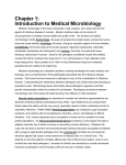Chapter 1: Introduction to Medical Microbiology
