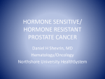 hormone sensitive/ hormone refractory prostate cancer