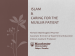 Islam and Caring for the Muslim Patient