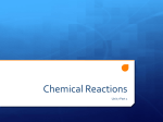 Chemical Reactions - Waukee Community School District Blogs