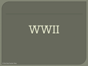 World War II ppt - Net Start Class