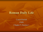 Roman Daily Life