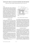 Equivalent Circuit Analysis of the RHIC Injection Kicker