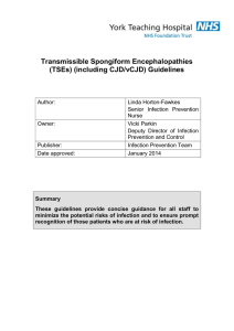 TSE Jan 14 guidelines - York Teaching Hospital NHS Foundation