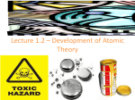 Lecture 1.2 - Atomic Theory Scientists