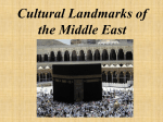 The Middle East Cradle of Culture and Center of Conflict