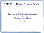 ECE 331 – Digital System Design