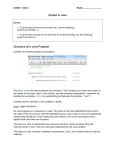 Note - Output in Java