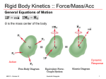 Rigid Body Kinetics :: Force/Mass/Acc