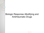 disease-modifying antirheumatic drugs