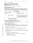 Section 4.1 Studying Atoms