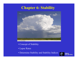 Chapter 6: Stability