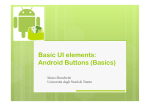 Basic UI elements: Android Buttons (Basics)