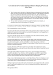 Convention on the Prevention of Marine Polluton by Dumping of