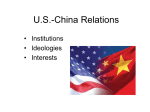 U.S.-China Relations