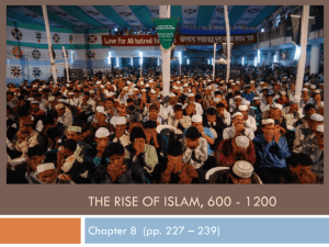 The Rise of Islam