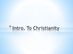 Origins of Christianity