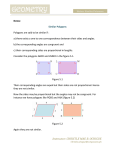 Similar Polygons (notes)