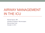 Airway Lecture - UTHSCSA