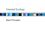 General Ecology