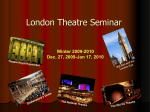 London Theatre Seminar