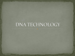 DNA TECHNOLOGY