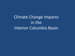 Climate Change Impacts in the Interior Columbia Basin