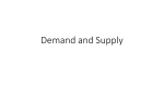 Demand and Supply - Uplift Education