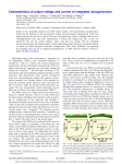 Characteristics of output voltage and current of