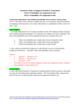 Geometry Unit 5 Formative Itemsx