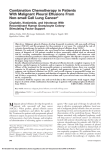 Combination Chemotherapy in Patients With Malignant Pleural