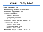 Circuit Theory Laws - Southington Public Schools