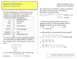 Egyptian Mathematics