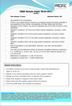 CBSE Sample Paper 2010-2011