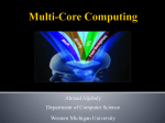 Multi-Core Computing - Computer Science