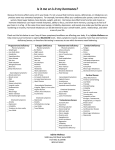 symptoms evaluation handout 2015