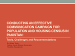 Conducting an Effective Communication Campaign for Population