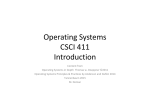 Operating Systems: Principles and Practice, Introduction