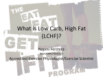 What is Low Carb, High Fat (LCHF)?