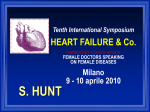 10 aprile 2010 Tenth International Symposium HEART FAILURE